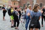 Nauczyciele chcą odwołania dyrektorki wrocławskiej szkoły. Protest na Rynku, mat. prasowe organizatora