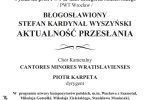 Wrześniowy Wieczór Tumski poświęcony błogosławionemu kardynałowi Wyszyńskiemu, Mat. pras.