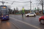 Wrocław: na ulicy Krakowskiej tramwaj zderzył się z samochodem [ZDJĘCIA], Janina Cypryjańska