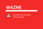 Pomarańczowy alert dla Wrocławia: Silne burze i wichury. Może nie być prądu, 
