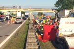 Wypadek na A4 pod Wrocławiem. Lądował śmigłowiec LPR, droga zablokowana [ZDJĘCIA], Magdalena Klimkiewicz