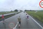 Kłótnia na autostradzie A4. Półnagi mężczyzna szarpał kobietę na jezdni [WIDEO], Stop Cham