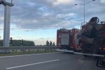 Wypadek na Autostradowej Obwodnicy Wrocławia. Jedna osoba ranna, Internauta