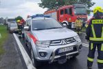 Wypadek na DK8. Dziewięcioro dzieci rannych po zderzeniu busa z ciężarówką [ZDJĘCIA], Marek Klita