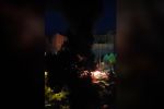 Wrocław: Pożar śmietnika na Nadodrzu. Gęsty dym i wybuchy [WIDEO], kd
