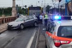 Wypadek tramwaju, autobusu i samochodu. Most Osobowicki był nieprzejezdny, Pomoc Drogowa AUTO-HARD