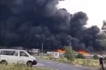 Wielki pożar na Dolnym Śląsku. Paliły się odpady w Zakładzie Produkcji Paliw Alternatywnych, Jawor 998
