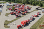 Wrocławscy strażacy wyjeżdżają do Francji, by pomagać w gaszeniu pożarów, Polkowice 112