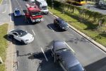 Wrocław: Wypadek na ul. Na Ostatnim Groszu. Ciężarówka zepchnęła auto na przeciwległy pas, Jakub Jurek