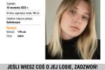 Zaginiona 18-latka może przebywać we Wrocławiu. Trwają poszukiwania Valerii Andrushko, Fundacja Itaka