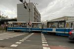 Wrocław: Na placu Legionów wykoleił się tramwaj. Duże utrudnienia, Agnieszka Maziak