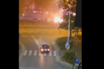 Wrocław: Niebezpieczny pożar samochodów [FILM], Pomoc Drogowa AUTO-HARD