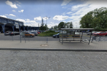 Przystanek autobusowy przy wrocławskim lotnisku zmieni swój status, Google Maps