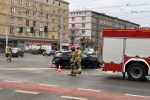 Wrocław: Wypadek na pl. Legionów. Nieoznakowany radiowóz zderzył się z osobówką, Jakub Jurek