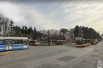 Wrocław: Wykoleił się tramwaj. Do pętli na Sępolnie nie dojedziemy, Google Maps
