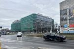 Wrocław: Elewacja nowego biurowca częściowo odsłonięta. Tak będzie wyglądać, Wrocław - inwestycje budowlane