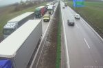 Dwa wypadki na autostradzie A4. Spory korek pod Wrocławiem, traxelektronik.pl