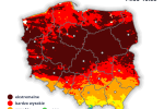 Ekstremalne zagrożenie pożarem we Wrocławiu i okolicach, 
