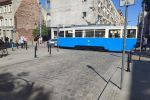 Wrocław: Zabytkowy tramwaj zderzył się z autem koło Rynku [ZDJĘCIA], Dawid Prochoń