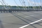 Wrocław: Kierowcy zablokowali most Rędziński. Fajerwerki i ogniste kręgi [WIDEO], GDDKiA