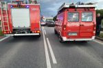 Wypadek na Wschodniej Obwodnicy Wrocławia. Kobieta w ciąży trafiła do szpitala, Zdjęcie archiwalne/OSP Święta Katarzyna
