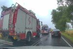 Wypadek na popularnej trasie do Wrocławia. Auto w rowie [ZDJĘCIA], Zdjęcie nadesłane przez czytelnika