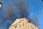 Duży pożar we Wrocławiu. Pali się blok, ludzie są uwięzieni w środku, Emi Ence Pence