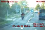 Motocyklista uciekał przed policją. Na koncie ma kilka przestępstw [FILM], Policja Dolnośląska