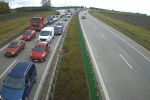 Karambol na autostradzie A4. Ogromny korek w stronę Wrocławia, traxelektronik