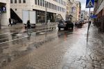 Wrocław: Ulica Ruska pod wodą. Pękła rura, paraliż komunikacyjny, Jakub Jurek