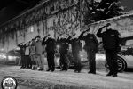 Funkcjonariusze w całym kraju oddali hołd zmarłym policjantom, Policja Oława