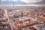 Tak wygląda zimowy Wrocław z drona. Ale tu magicznie!, Belu Fly