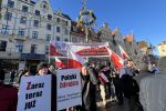 Protest Wolnych Polaków we Wrocławiu. Zwolennicy PiS: 