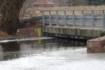 Rzeki pod Wrocławiem podnoszą się z godziny na godzinę. Jest alarm powodziowy, fot. Wody Polskie