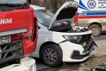 Wrocław: Wypadek na Sępolnie. Kierowca staranował zaparkowane auta, Jakub Jurek