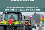 Strajk rolników: Protestujący zrezygnowali ze środowej blokady Wrocławia, 