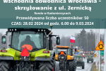 Strajk rolników we Wrocławiu: 