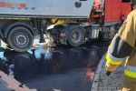 Śmiertelny wypadek pod Wrocławiem. Nie żyje kierowca ciężarówki, OSP Zachowice