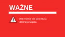 Pomarańczowy alert dla Wrocławia: Silne burze i wichury. Może nie być prądu