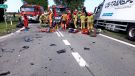 Śmiertelny wypadek na drodze Wrocław - Kudowa. DK8 zablokowana na wiele godzin