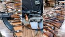 Akcja CBŚP: w nalocie na dziuplę zabity handlarz bronią [FILM]