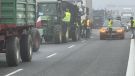 Strajk rolników: Traktory blokują Autostradową Obwodnicę Wrocławia. Protest do niedzieli