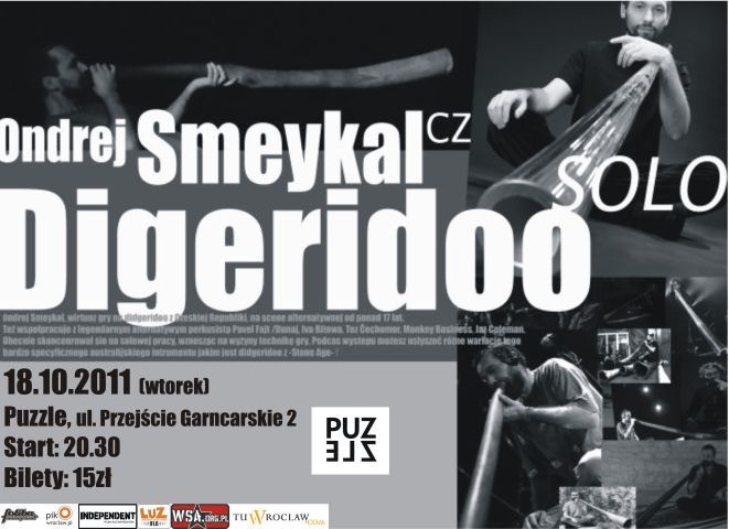 Wirtuoz didgeridoo, Ondrej Smeykal w Puzzlach, materiały prasowe