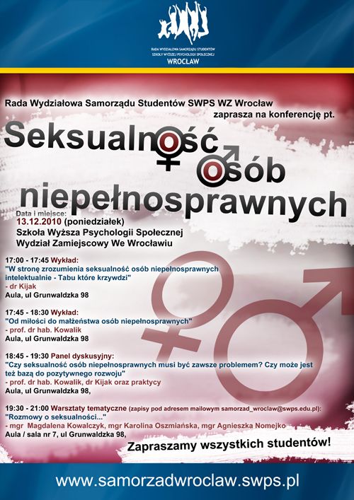 SWPS: Seksualność osób niepełnosprawnych, 0