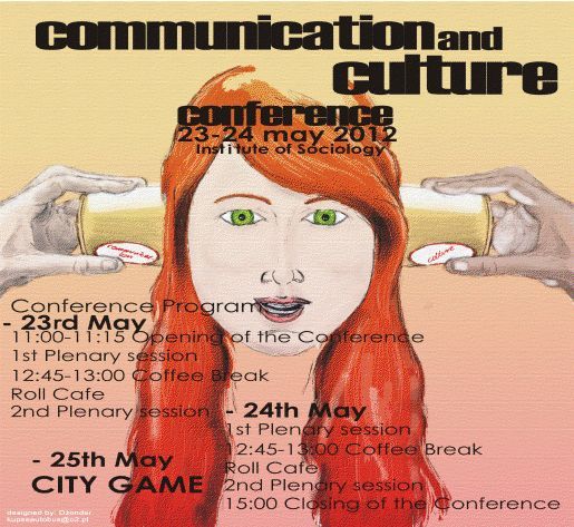 Socjologowie zorganizują konferencję Communication and Culture, materiały organizatora