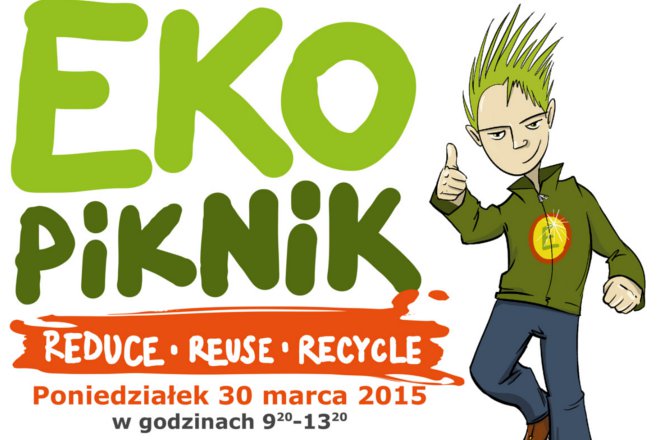 Reduce, Reuse, Recycle, czyli atrakcyjny ekopiknik w naszym mieście, mat. prasowe