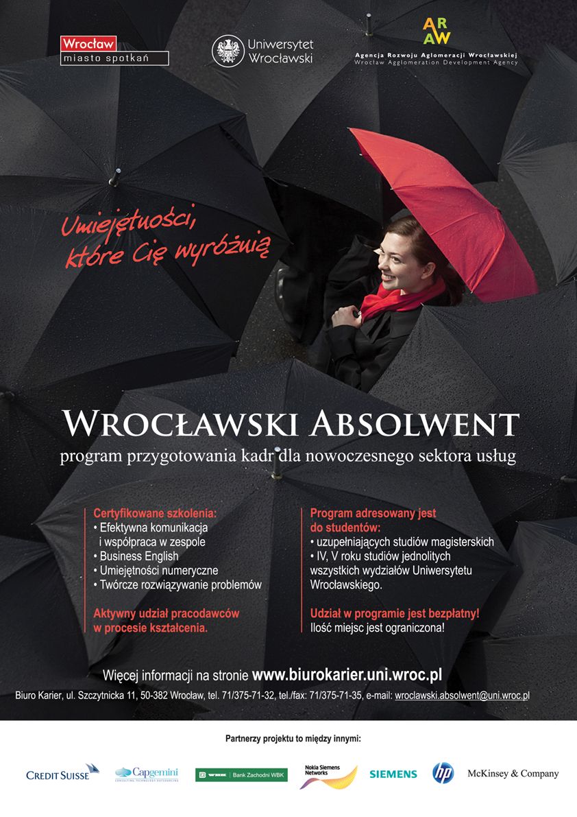 Wrocławski Absolwent- rekrutacja rozpoczęta, www.careers.uni.wroc.pl