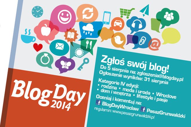 Blog Day 2014 trwa w najlepsze, materiały organizatora 