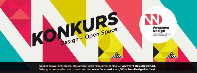 Otwarty konkurs „Design-Open Space” dla projektantów, materiały organizatora 