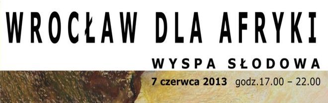 Wrocław zagra dla Afryki na Wyspie Słodowej. Do picia... woda z Odry, materiały organizatora
